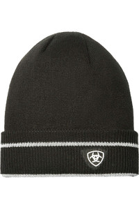 2023 Ariat Venture H2O Cuff Beanie Hat 10047412 - Black